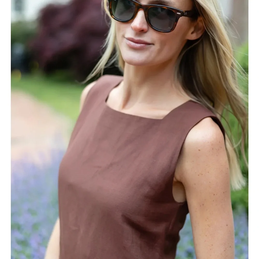 NWT $267 Julia Amory Serena Dress in Coco Size XSmall - Picture 5 of 11